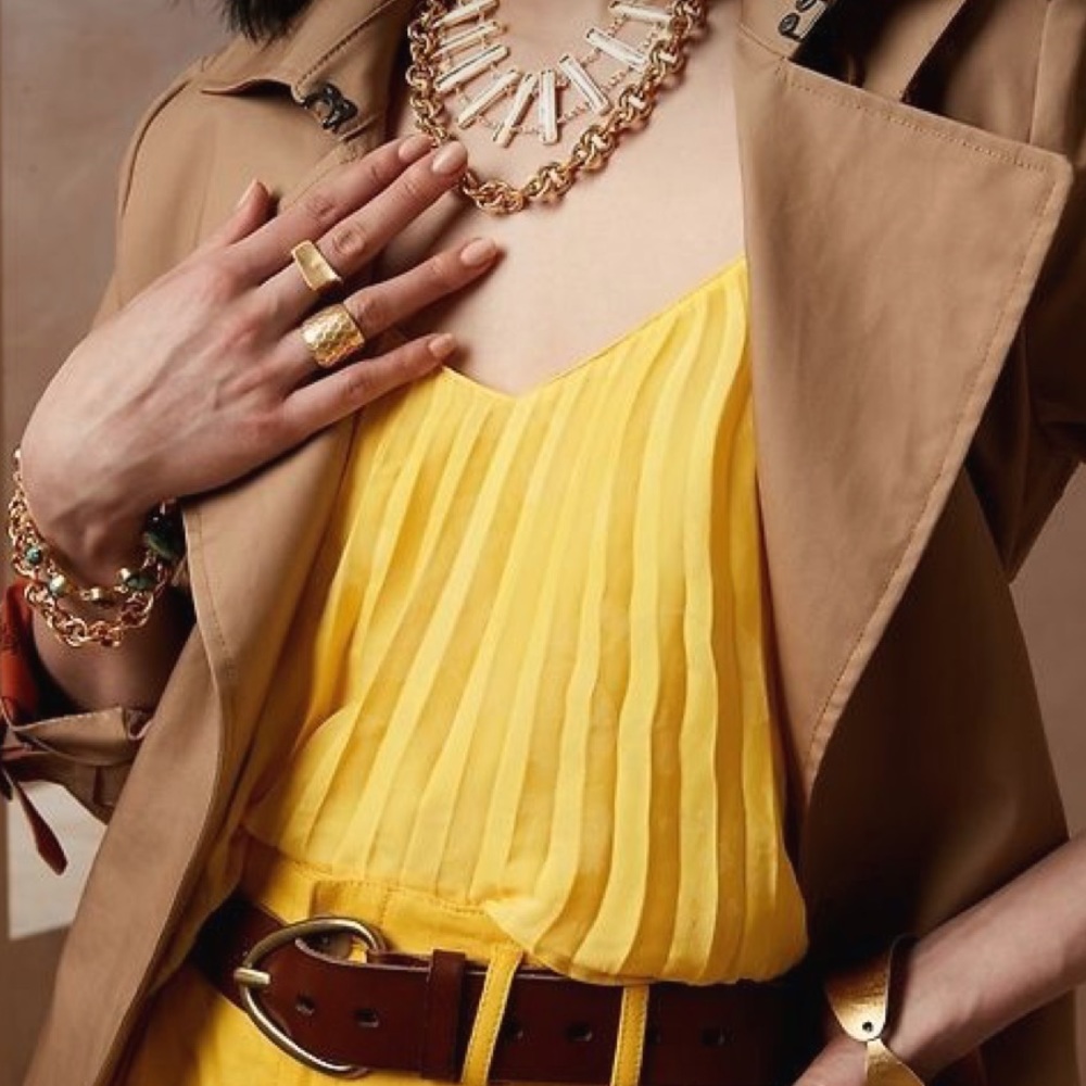 AUREUS + ARGENT Biwa Pearl Necklace Banana Republic - Picture 3 of 7